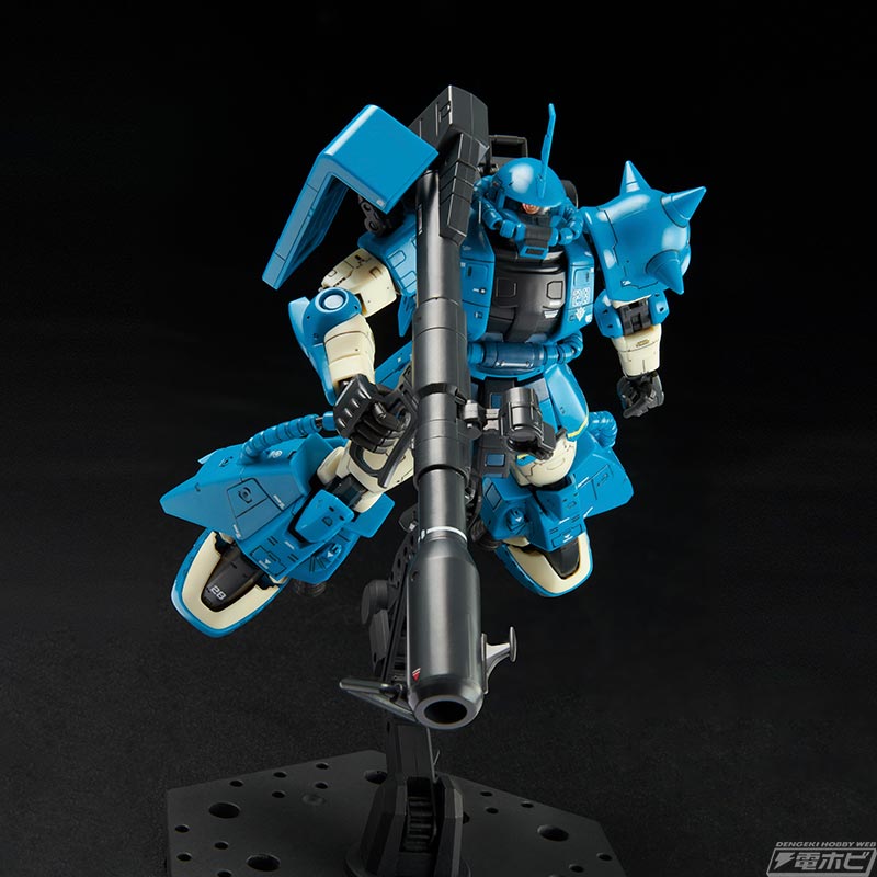 機動戦士ガンダムMSV」ロバート・ギリアム専用ザクIIがRGでガンプラ化