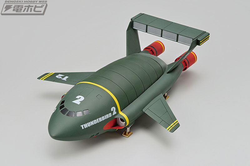 アオシマ「サンダーバード」シリーズより、憧れの大型キット「超特大