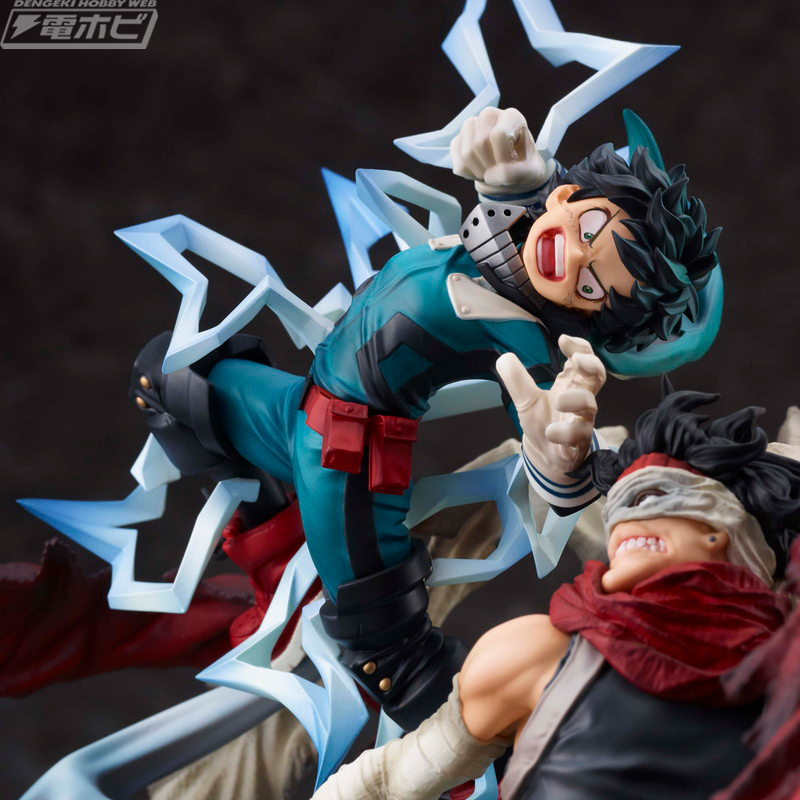 僕のヒーローアカデミア』デクとステインが激突する一瞬を立体化！S