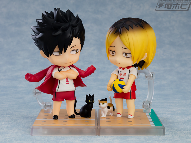 ハイキュー!!』音駒高校の孤爪研磨と黒尾鉄朗がセカンドユニフォームの