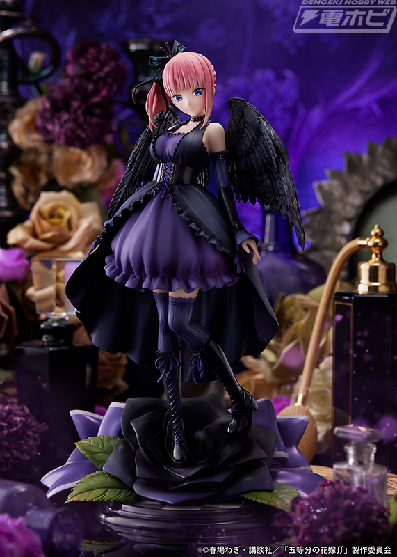 五等分の花嫁∬』中野一花、二乃が堕天使衣装でフィギュア化！大人っ