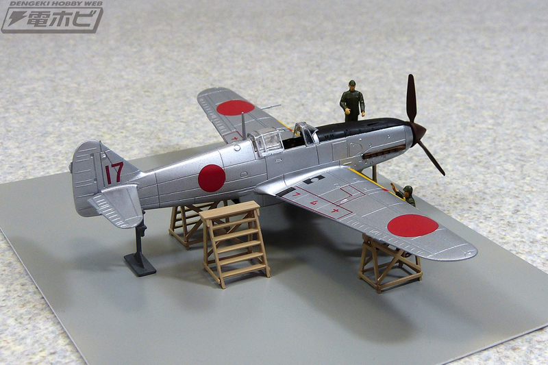 アオシマの新キットシリーズ「1/72 航空機」が始動！「飛燕 二型」2種