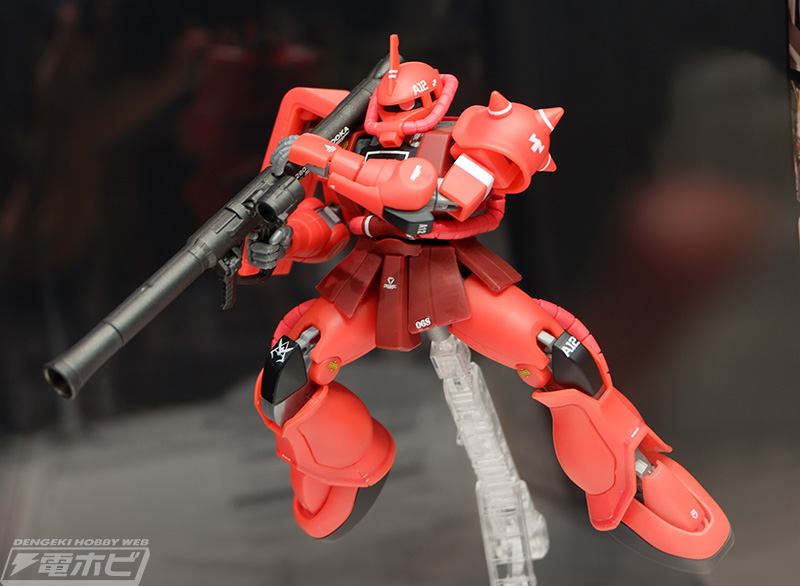 川口名人完全監修のオリジナルカラー！限定ガンプラ「HG シャア専用