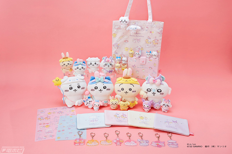 サンリオオリジナルデザインで『ちいかわ』と「サンリオキャラクターズ