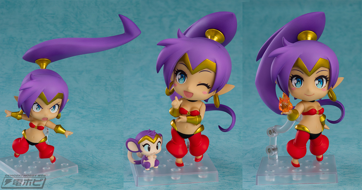 名作ACT『Shantae』主人公・シャンティがねんどろいどシリーズから