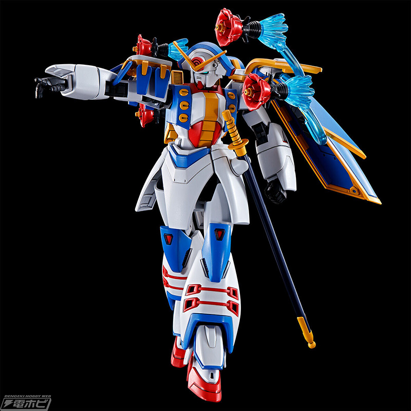 Gガンダム』ガンダムローズが完全新規造形でHGガンプラ化！マント型