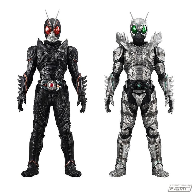 感情の高まりによって変化する複眼の発光色を採用！仮面ライダーBLACK