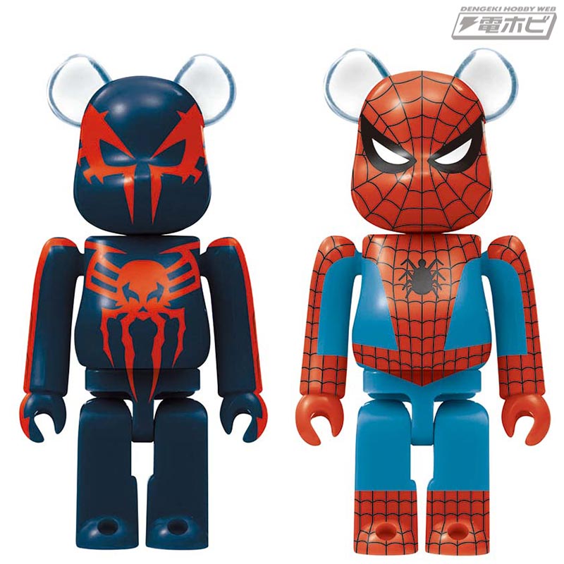 スパイダーマン』のBE@RBRICKが当たる！各ユニバースのスパイダーマン