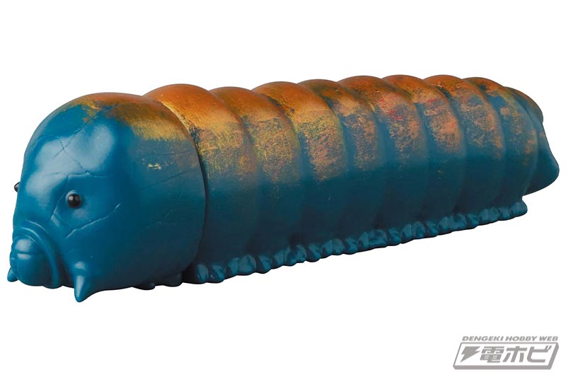 安楽安作氏によるゴジラとモスラの幼虫のソフビモデルセットに3期