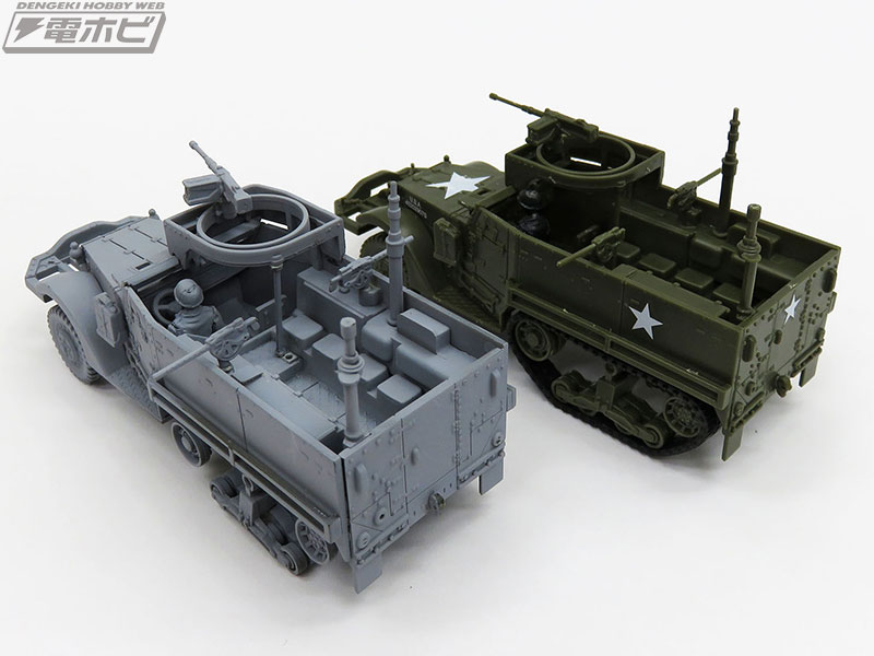 大戦期のアメリカ軍機動力の底力！2 1/2tカーゴトラックとM3A1 ハーフ