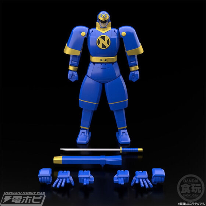 サムライマンに瞬間変形する当時の玩具ギミックも再現！プレバン限定