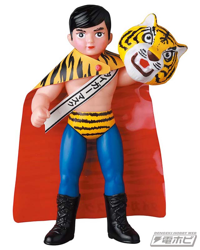 タイガーマスク』の名作ソフビモデルが現代に蘇る！1969年に中嶋製作所