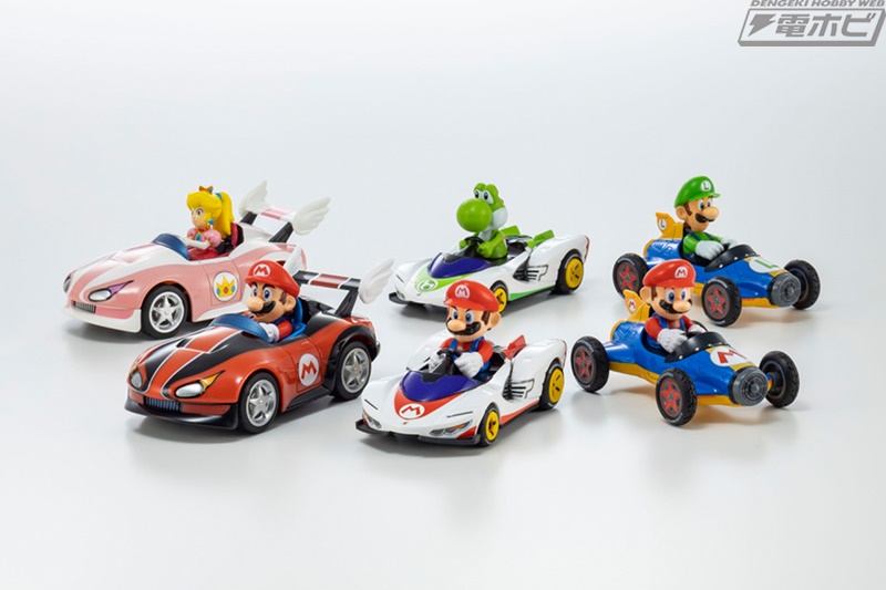 マリオカート』から手のひらサイズのプルバックカーが登場！人気の車種