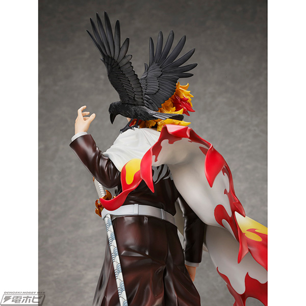 鬼滅の刃』1/4スケールの煉獄杏寿郎のフィギュアが復刻受注！風に