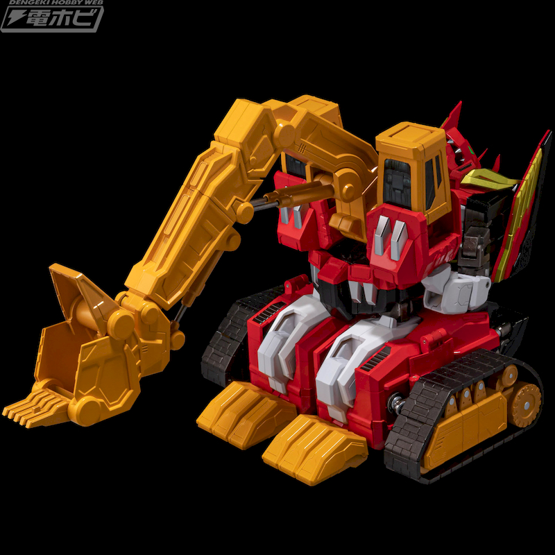 力の勇者へ剛力合体！そして超火炎合体も!!『勇者指令ダグオン』より