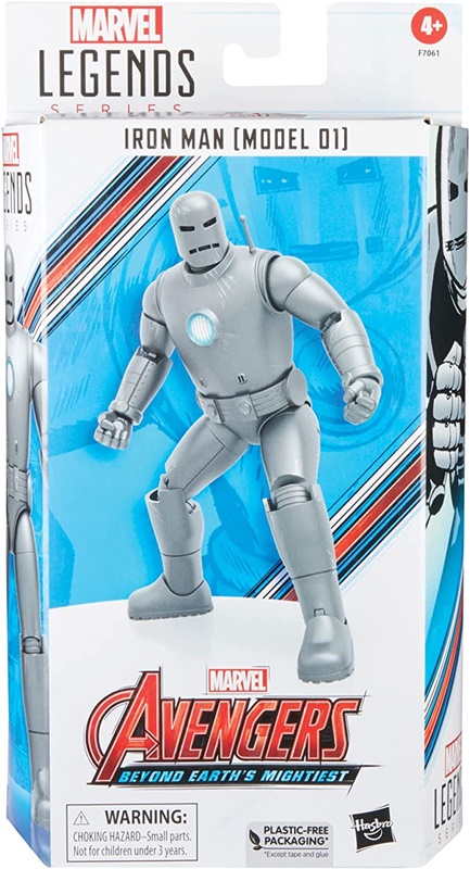 マーベルレジェンド・シリーズよりアイアンマン（モデル01）の6インチ
