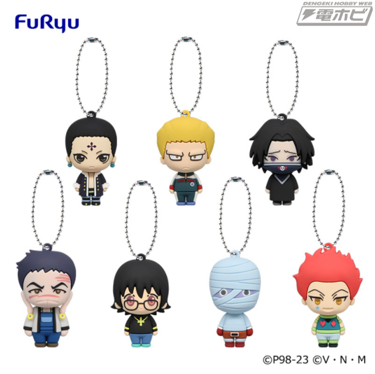 HUNTER×HUNTER』大好評の立体ラバーマスコット第3弾がフリューの