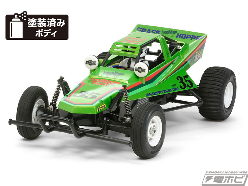 鮮烈なライムグリーンのボディでオフロードを疾走！タミヤ「1/10RC