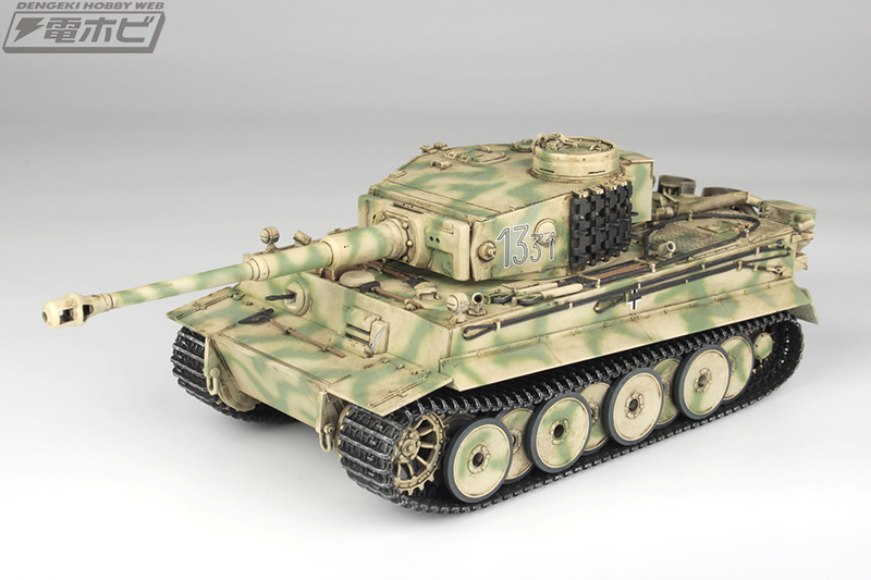 ヴィットマンが搭乗したドイツ軍重戦車「ティーガーI」の初期型を1/35