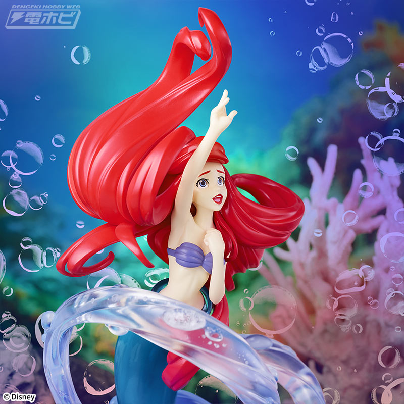 リトル・マーメイド』から「アリエル」の“Luminasta”フィギュアがセガ