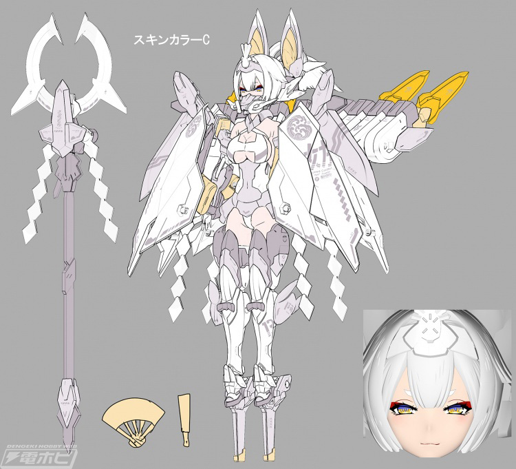 メガミデバイス』朱羅 玉藻ノ前 白面金毛が6月7日（水）11時より予約