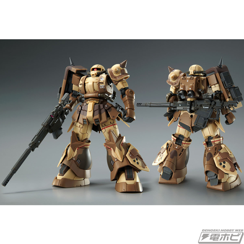 ガンダム ククルス・ドアンの島』ガンプラ「HG 高機動型ザク 地上用