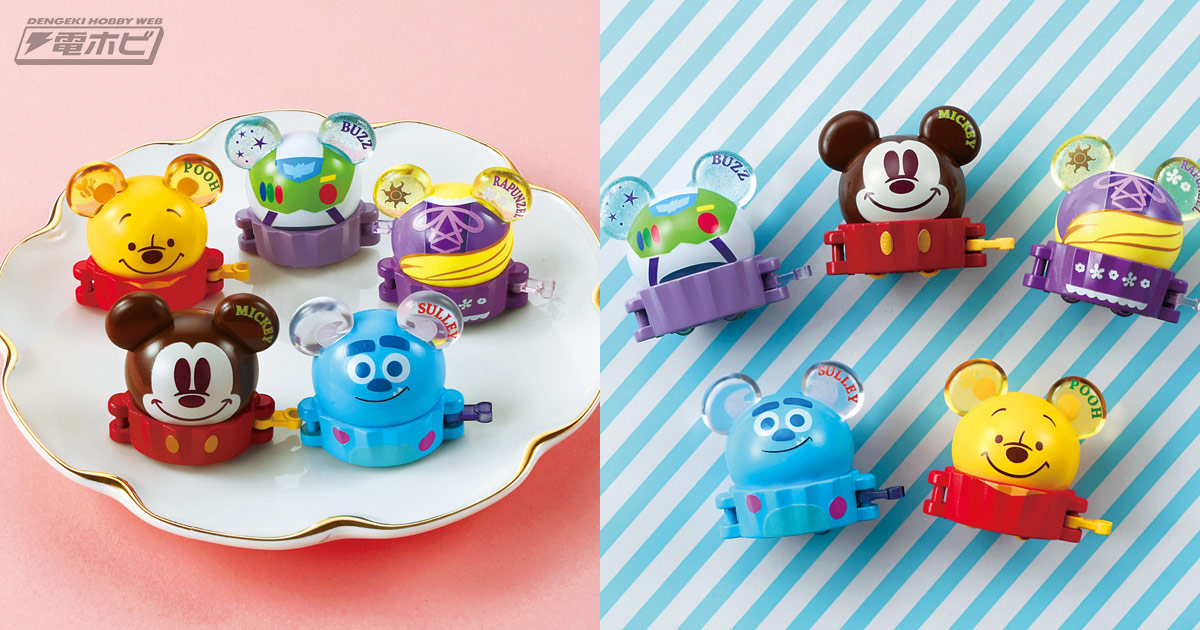 ミッキーやプーさんたちのスイーツがモチーフの可愛いパレードフロート