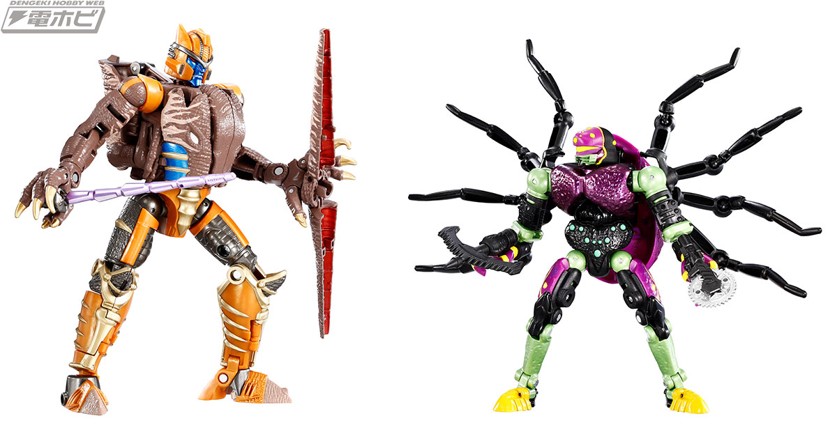 TVアニメ『ビーストウォーズ』の人気キャラクターによる対決セット