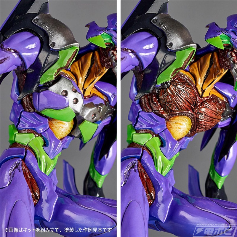 エヴァンゲリオン初号機が迫力の造形で海洋堂「ARTPLA」よりプラモデル