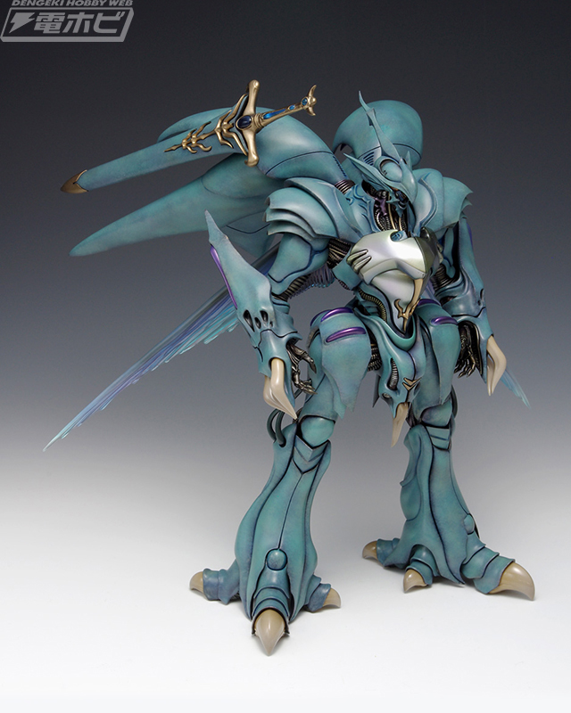 聖戦士ダンバイン』圧倒的造形美が魅力的なヴェルビンのカラーレジン