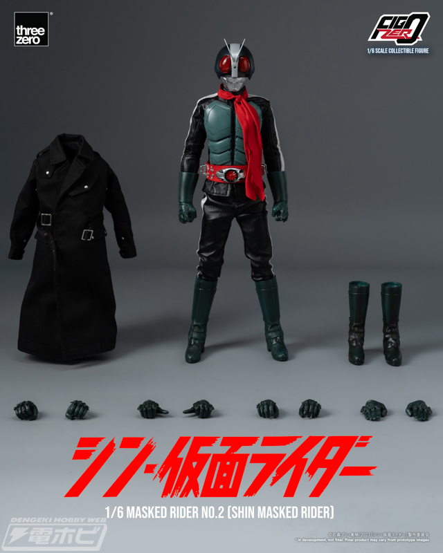 シン・仮面ライダー』仮面ライダー第2号と第2号用変形サイクロン号が