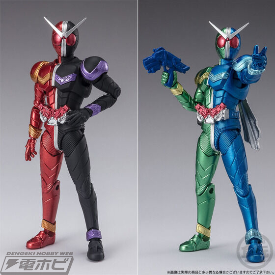 仮面ライダーW』ハーフチェンジしたバリエーションフォームが食玩