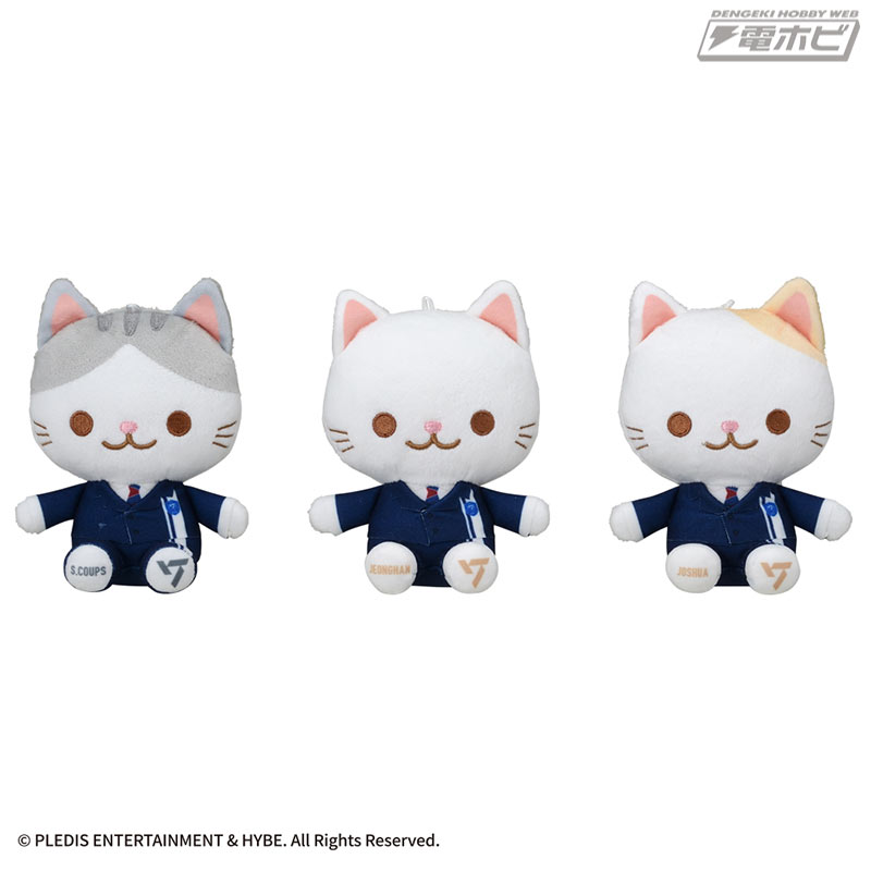 SEVENTEEN」の“ANIMAL COORDY”ぬいぐるみとポーチがセガプライズに登場