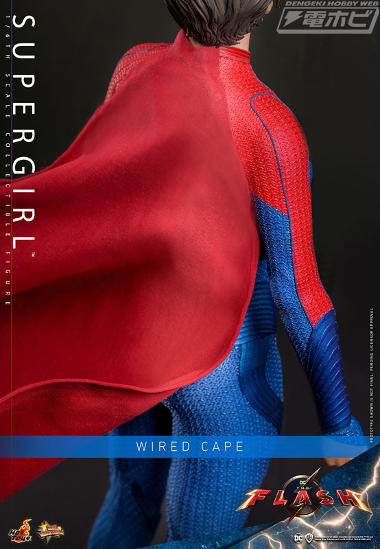 ザ・フラッシュ』の「スーパーガール」を1/6スケールでホットトイズが