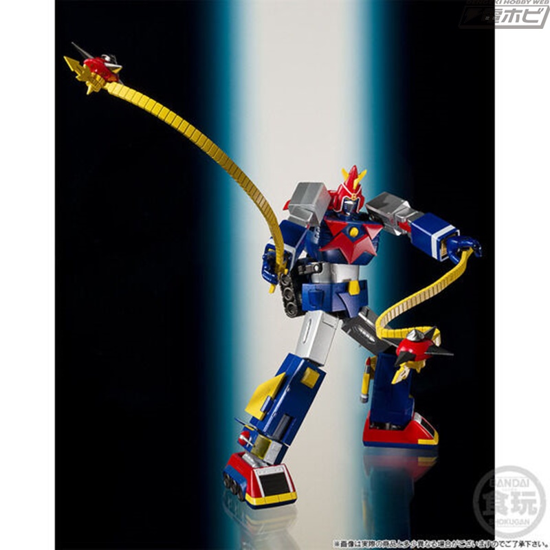 食玩プラモデル「SMP」シリーズに当時玩具をイメージしたカラーリング