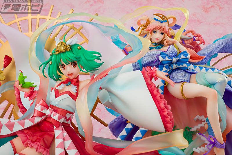 マクロスF』シェリル、ランカがオリジナルコンセプトの和装に身を包み