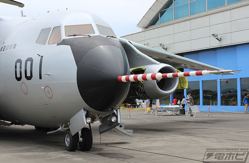 空自の輸送機「C-1」試作1号機が1/144スケールでマルチマテリアル