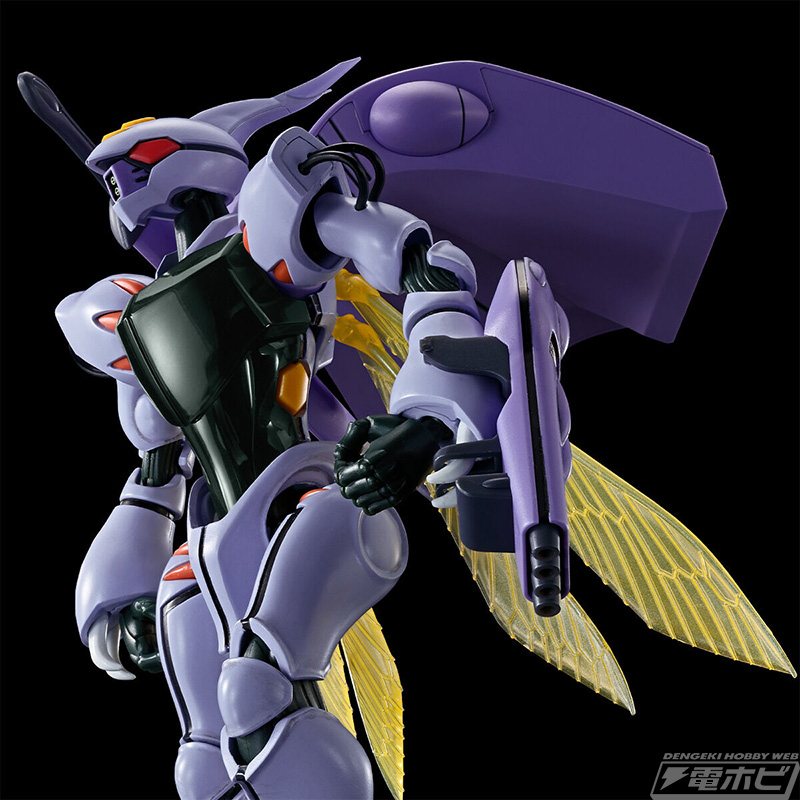 完全新規造形により表現される甲虫感！『聖戦士ダンバイン』プラモデル