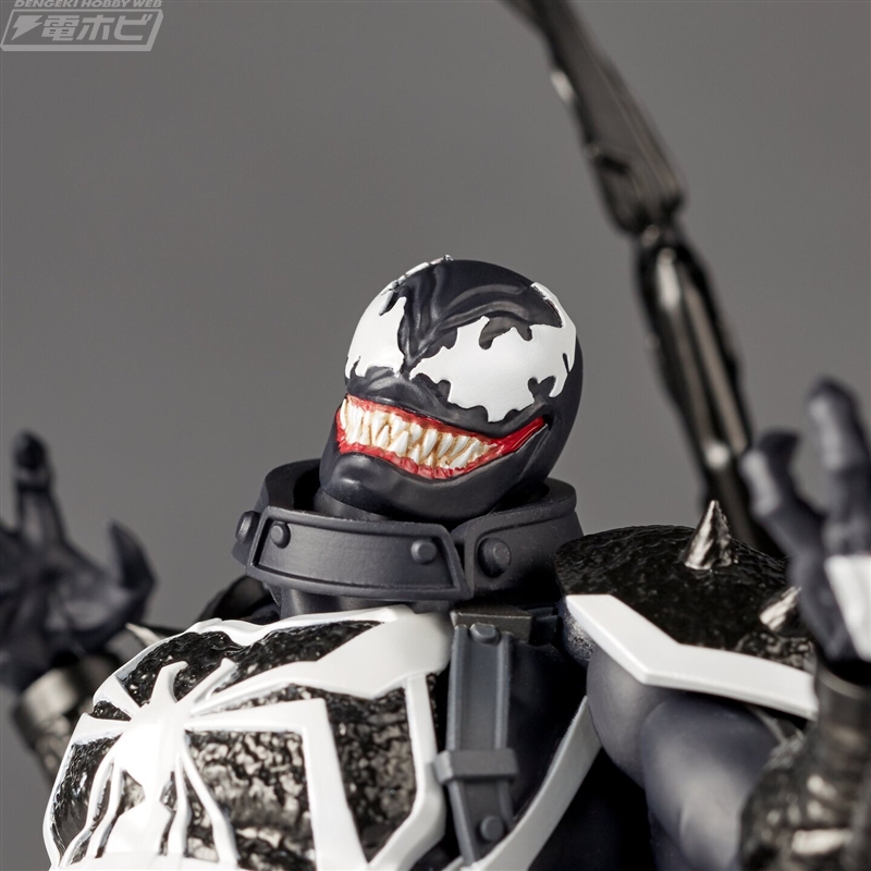 エージェントヴェノムが可動フィギュア「リボルテック アメイジング