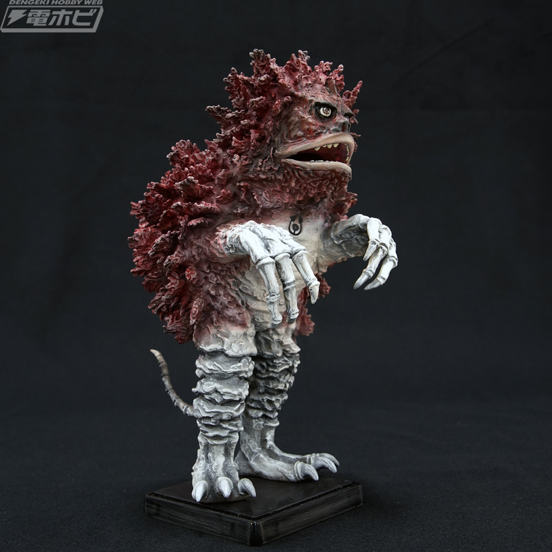 海洋堂より『ウルトラQ』隕石怪獣ガラモンのソフトビニール組立キット