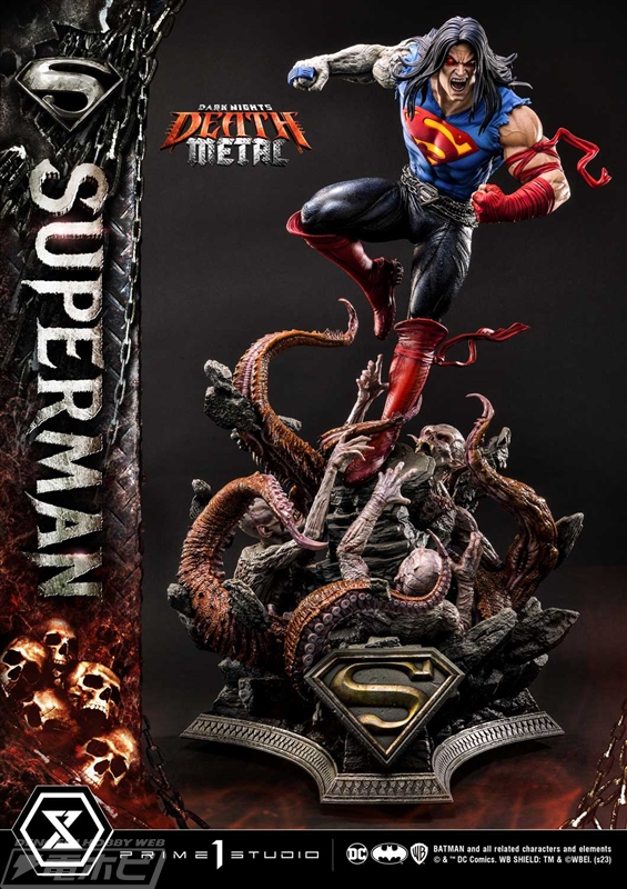ダークナイツ：デスメタル』スーパーマンが1/3スケールでフィギュア化