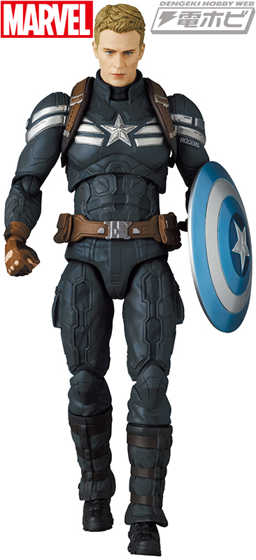 ステルススーツ姿の「キャプテン・アメリカ」がアクションフィギュア
