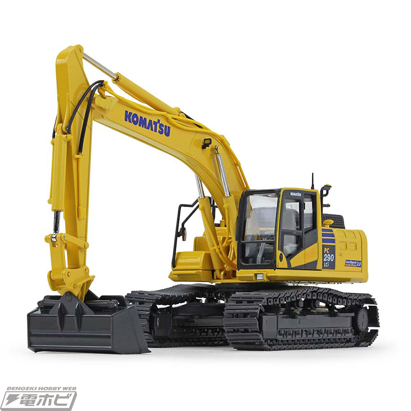 コマツの建機がダイキャスト製の完成品モデルとなって続々登場！各種