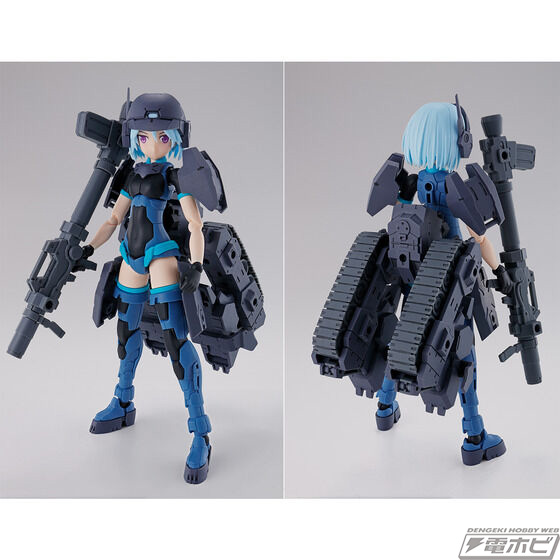 プラモデル「30MS」より陸戦仕様をイメージしたシスター「パワラリー