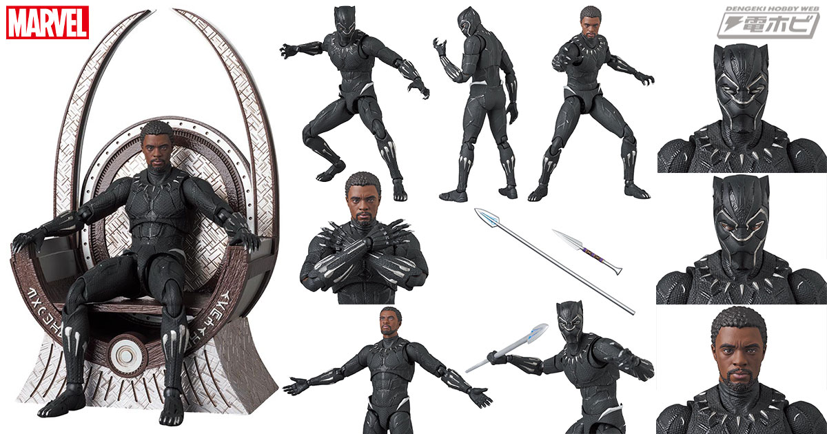 新規頭部パーツでバージョンアップ！高潔な王族ヒーロー「ブラック