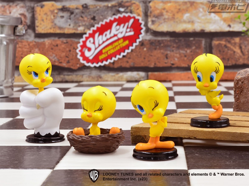 ルーニー・テューンズ』からトゥイーティーがバブルヘッドドールの