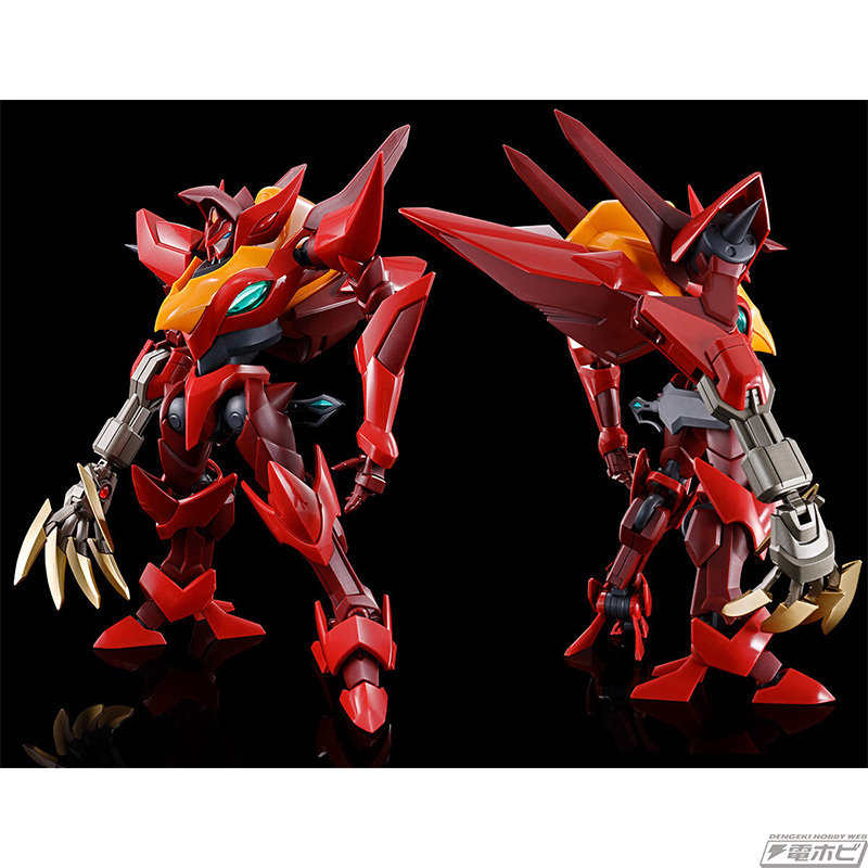 コードギアス』紅蓮聖天八極式が完全新規造形でHGプラモデル化！右腕部