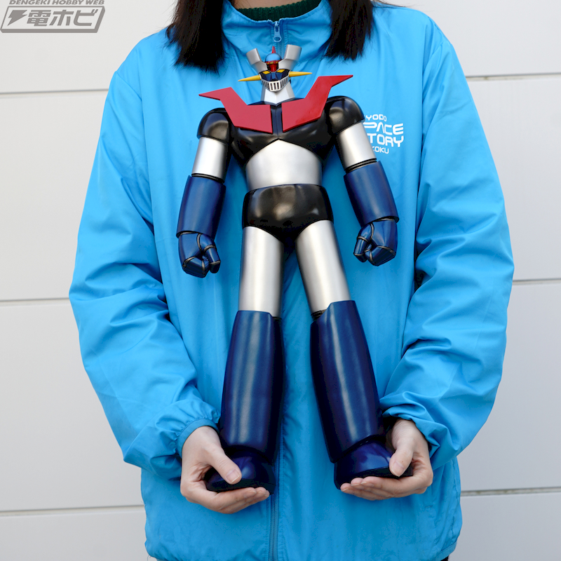 海洋堂より「マジンガーZ」と「ゲッターロボ」のビッグサイズソフビ