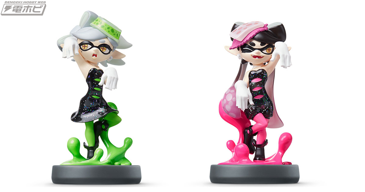 スプラトゥーン」シリーズよりアオリとホタルのamiiboが登場！あみあみ