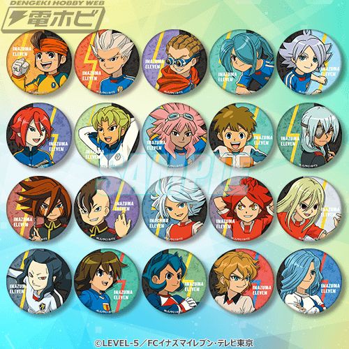 イナズマイレブン 立向居勇気 くじ引き堂 缶バッジ イナズマイレブン